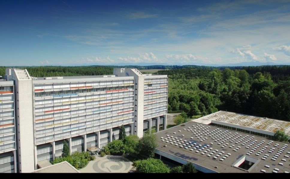 Aufnahme des Gebäudekomplexes des BFW München