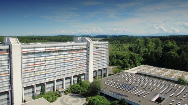 Aufnahme des Gebäudekomplexes des BFW München