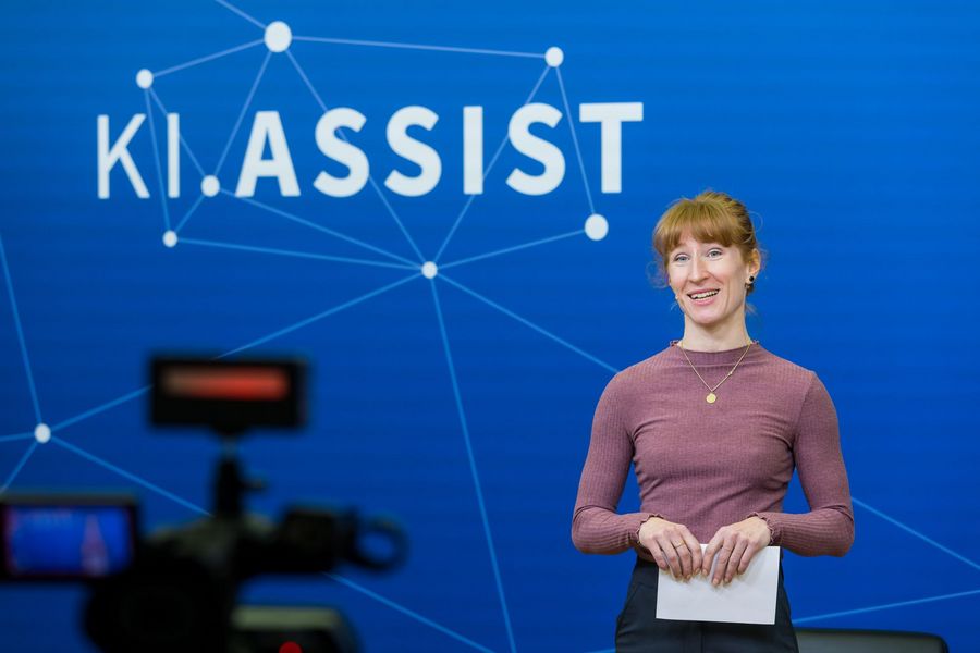 Moderatorin Teresa Sickert