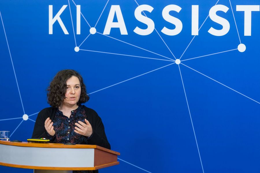 Barbara Lippa vom BV BFW am Rednerpult