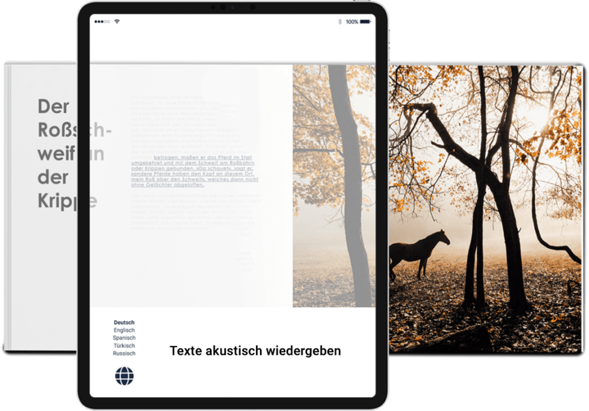 Inclusify APP auf Tablet