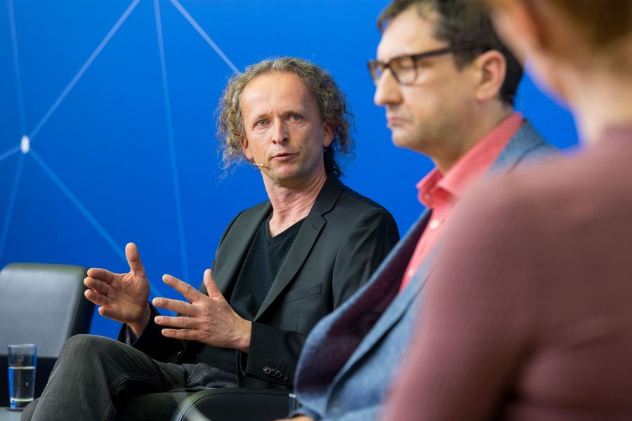 Torsten Grigull und Info Mangelsdorf vom WfbM Pirna