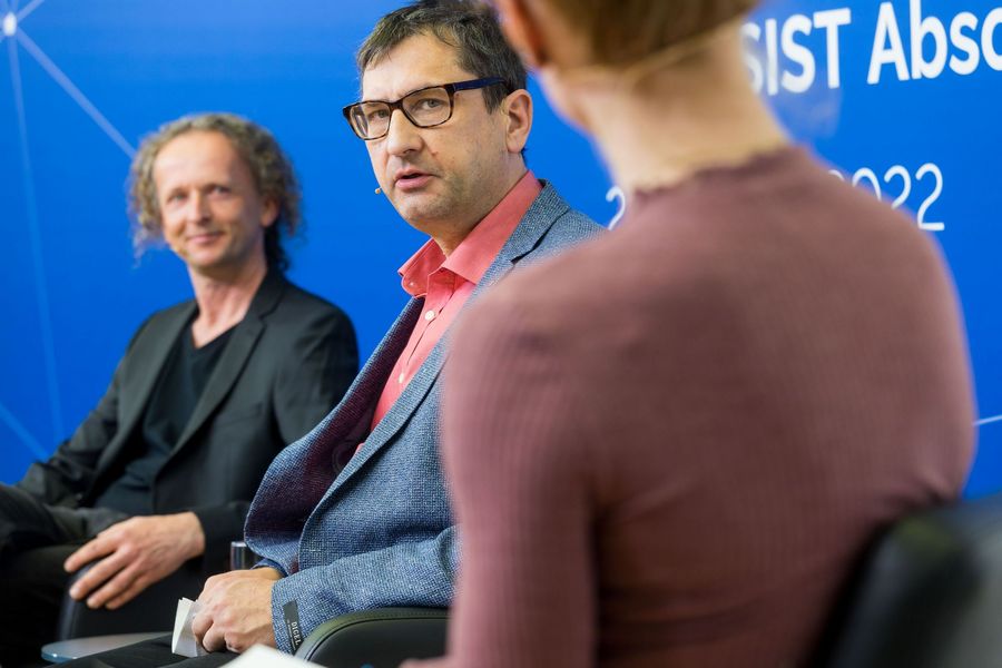 Tortsten Grigull und Ingo Mangelsdorf vom WfbM Pirna